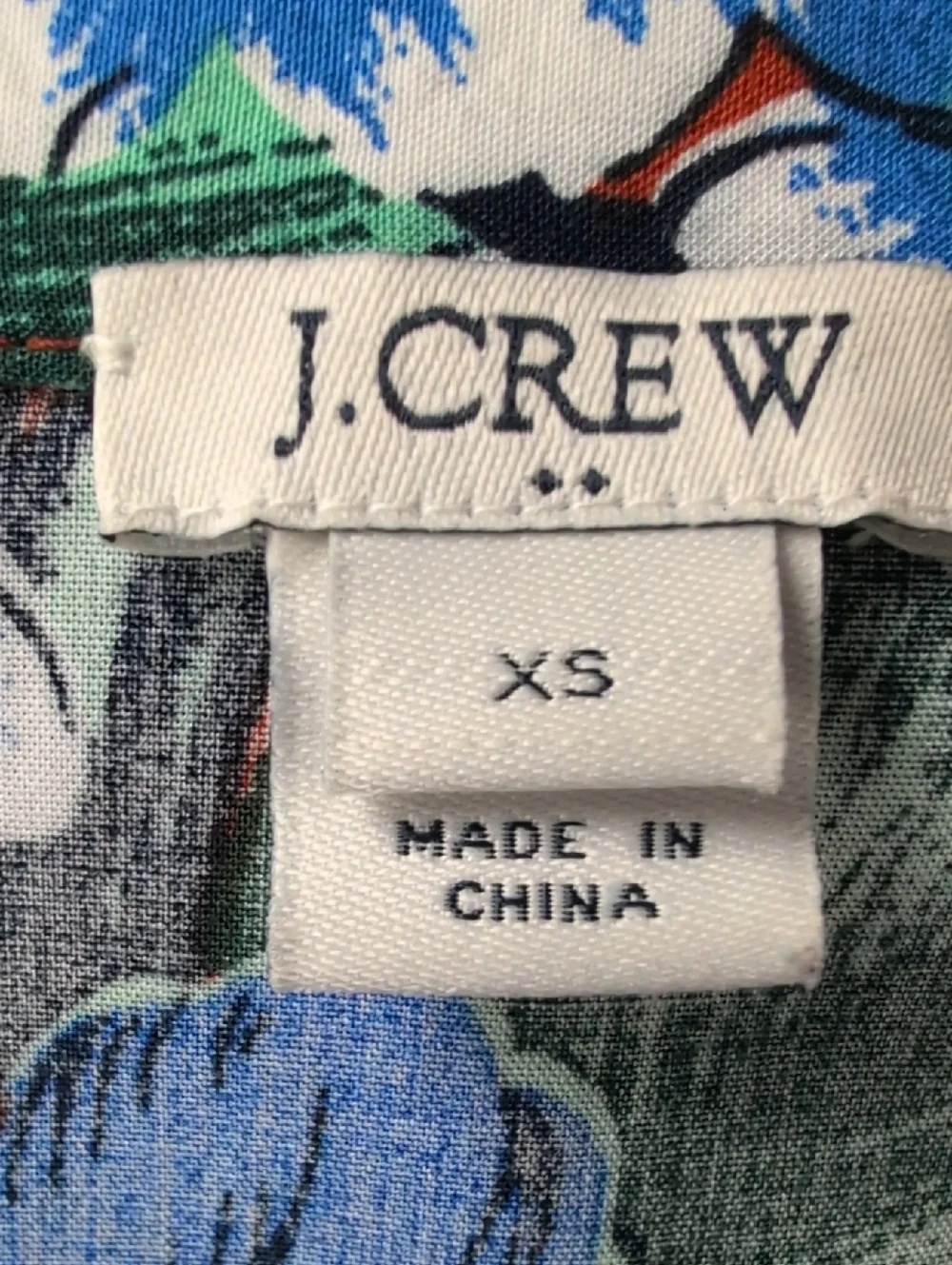 J. Crew Factory Floral Print Button Front Maxi Dress